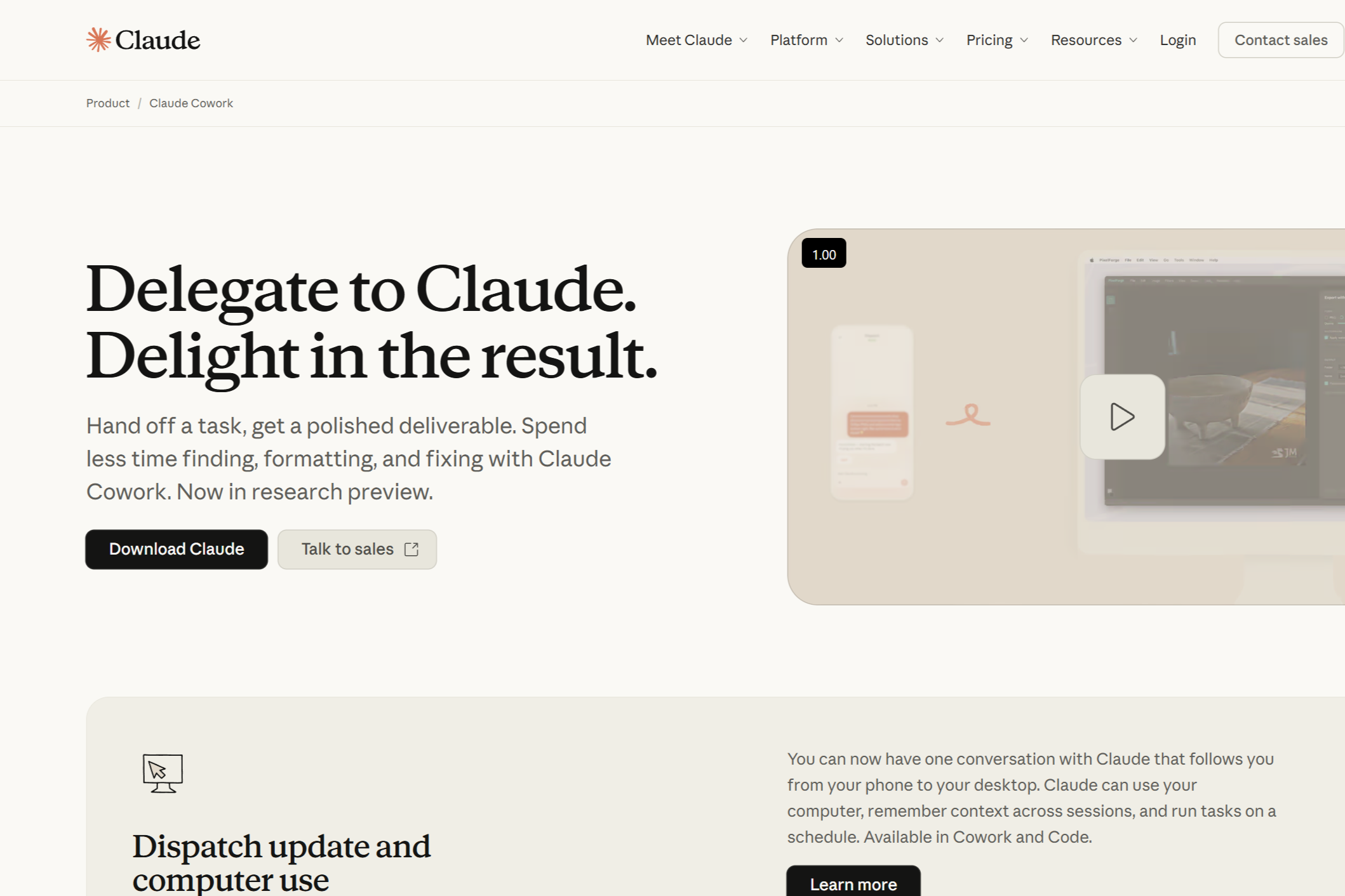 Claude Coworkの「Dispatch and Computer Use」は何が新しいのか